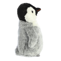 Aurora Penny Penguin Flopsie silky fur texture for petting
