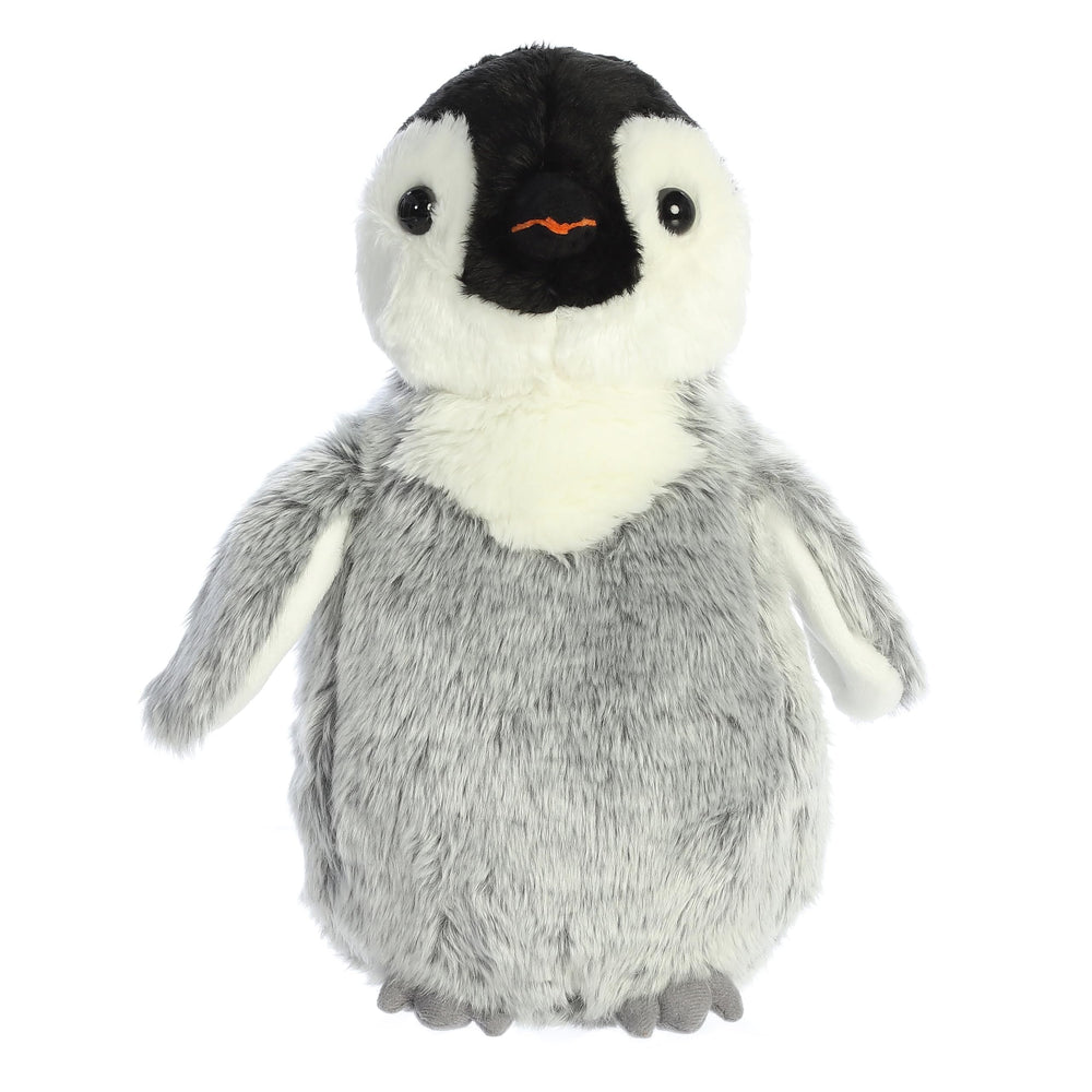 Aurora Penny Penguin Flopsie resting pose for cuddling fun