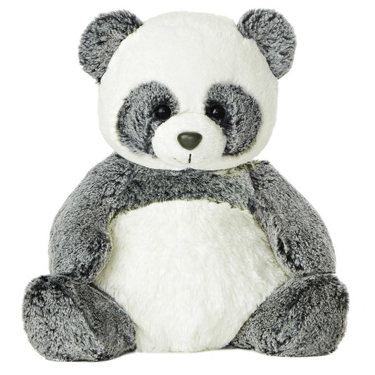 Aurora Ping Panda close-up reveals silky two-tone fur for cozy sensory play.