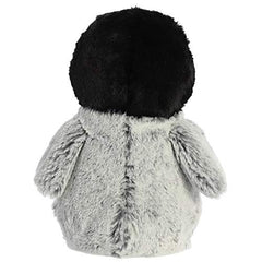 Aurora Pippin Penguin compact 6.5-inch size is ideal for on-the-go snuggles.