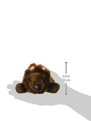 Aurora Plains Mini Bison close-up shows soft fur texture for comforting hugs.