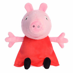 Aurora Playful Peppa Pig stuffed animal side view durable companion for bedtime stories