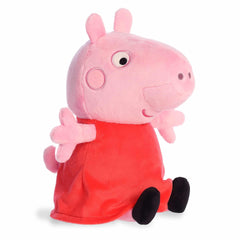 Aurora Playful Peppa Pig stuffed animal smile detail iconic look sparks kid friendly adventures