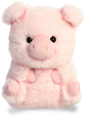 Aurora Playful Rolly Pet Prankster Pig front view, compact desk buddy for playful moments