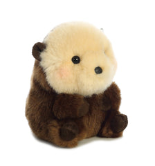 Aurora Playful Rolly Pet Sea Otter rolling pose highlights stability-friendly design for kids.