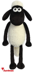 Aurora Shaun the Sheep plush with bean pellets for comforting heft
