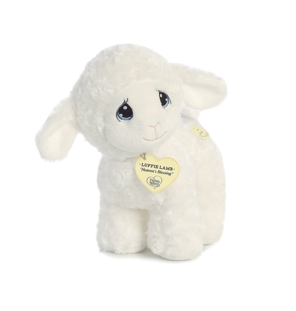 Aurora Precious Moments Luffie Lamb embroidered teardrop eyes for expressive charm