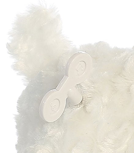 Aurora Precious Moments white plush provides soft, cuddly touch
