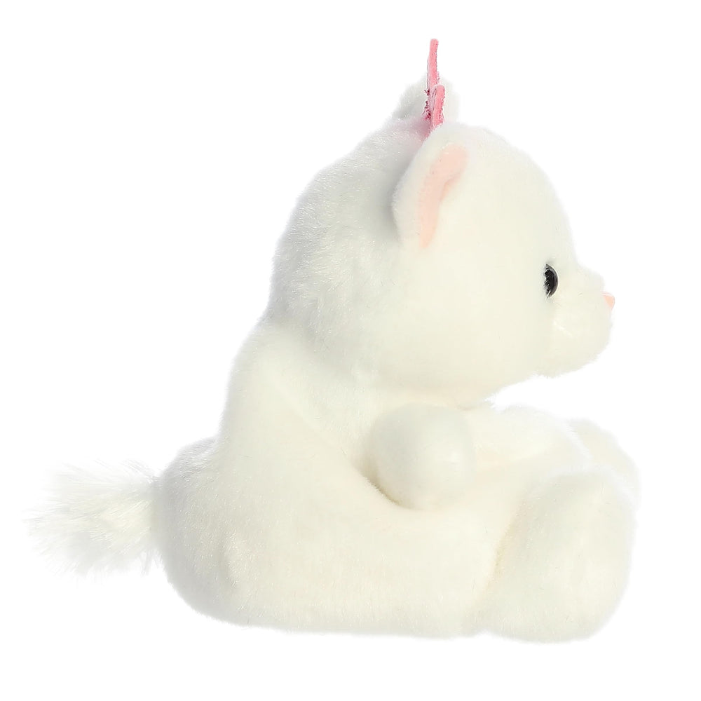 Aurora Priscilla Princess Kitty compact 5-inch plush fits in a hand for travel.
