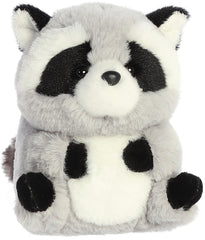 Aurora Ripley Raccoon plush contains bean pellets for stability and safe play