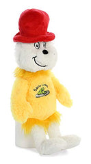 Closeup of Aurora Sam I Am plush fabric detail, showing soft, durable material for play.