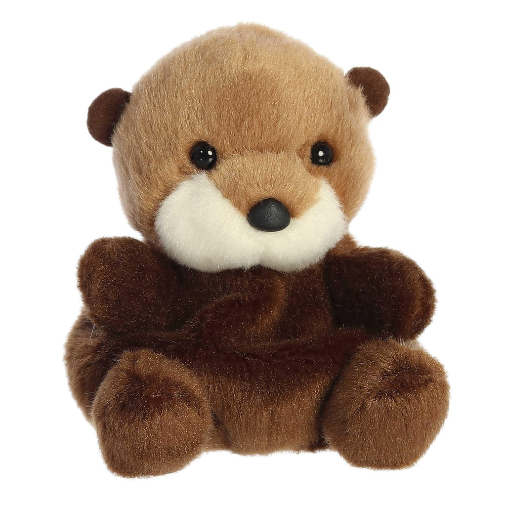 Aurora Selena Sea Otter plush side profile ideal for storytelling and gifting.