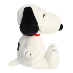Aurora Snoopy in a cozy scene, perfect bedtime companion.