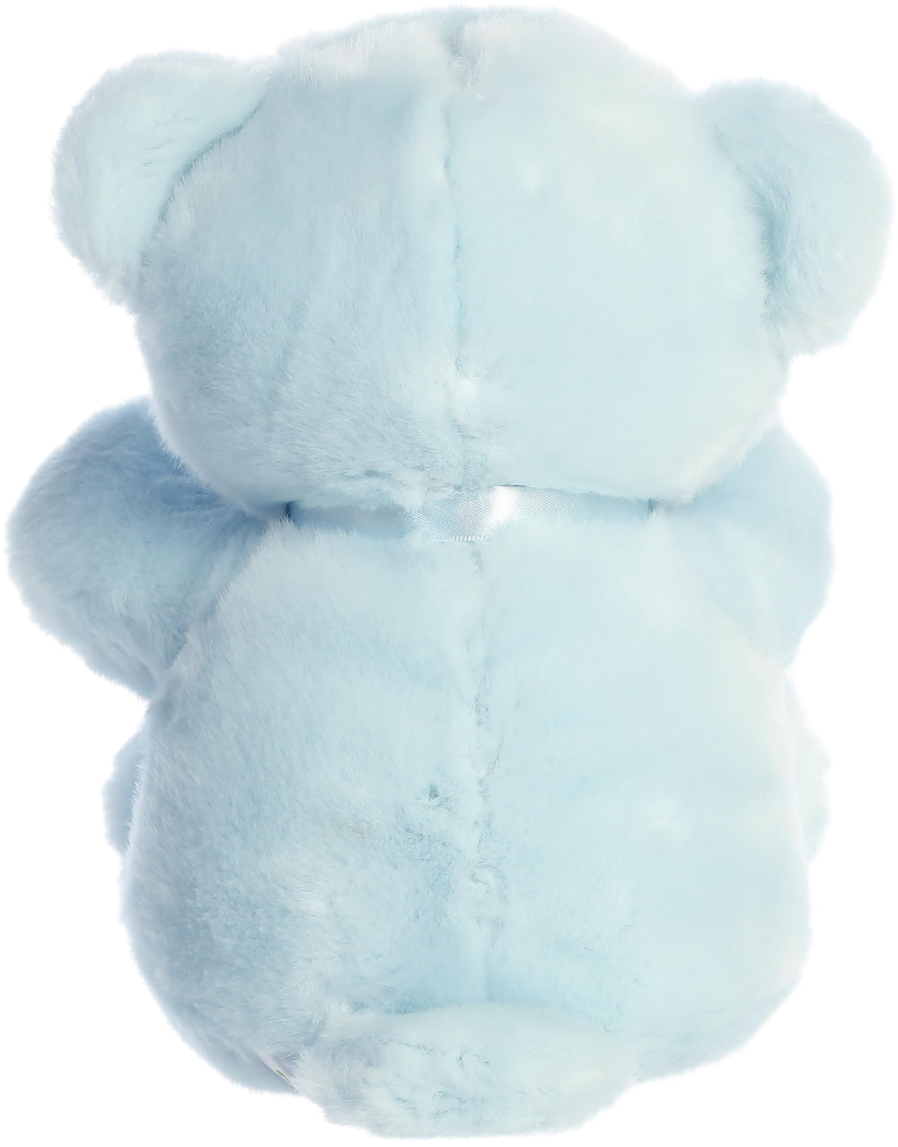 Aurora Snuggly Comfy Bear blue durable stitching for lasting hugs.
