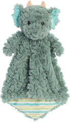 Aurora Jaxon dragon plush face close-up for soothing snuggles.
