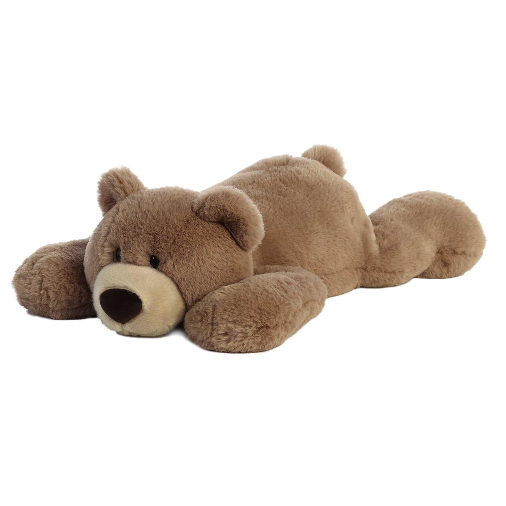 Aurora Snuggly Hugga-Wug Bear soft texture suggests cloud-like softness for comforting hugs.