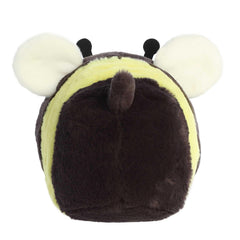Aurora Spudsters Bee Plush yellow 10in, bean-pellet-free for all-age snuggling.