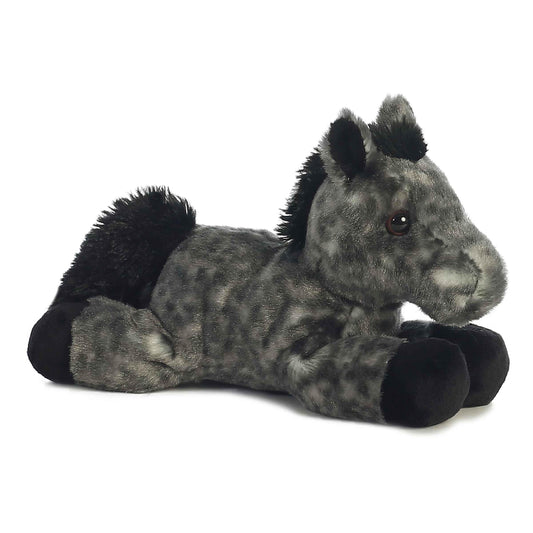 Aurora Storm 8-inch mini Flopsie stuffed animal for portable cuddles.