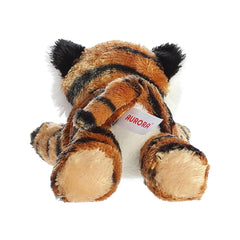 Aurora Tanya mini Flopsie side-view, charming tiger-striped detail for creative storytelling.