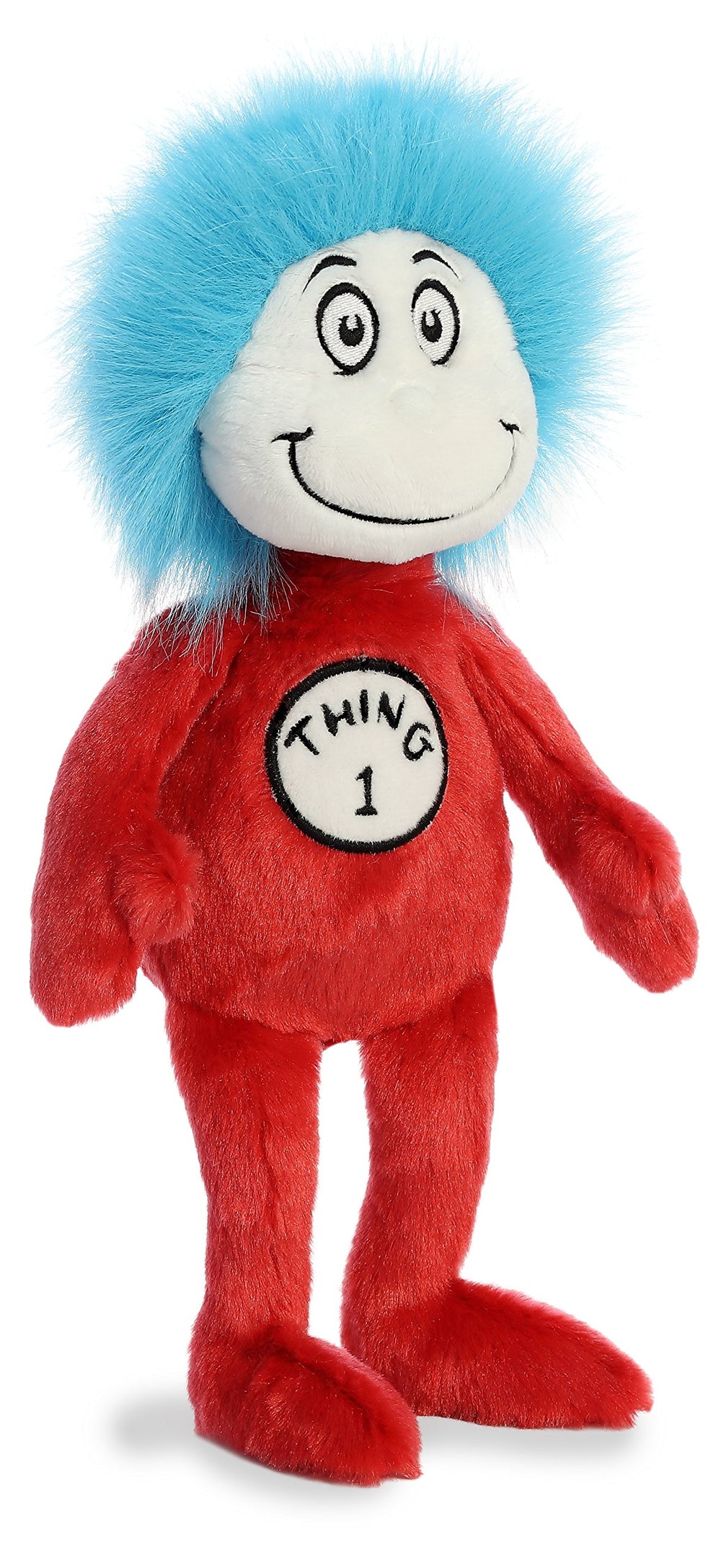 Aurora Thing One close-up eyes showcases stitched detail and friendly expression invites cuddling.