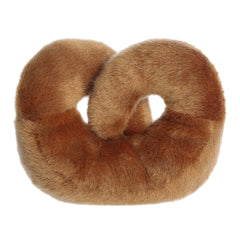 Aurora Twist Pretzel Palm Pal in hand; demonstrates portable, handheld comfort