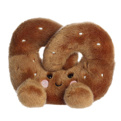 Aurora Twist Pretzel Palm Pal on shelf; charming room decor and display