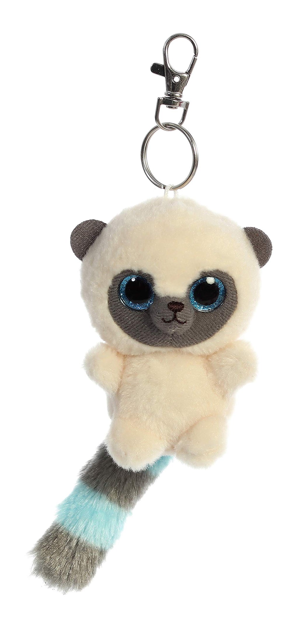 Aurora Yoohoo stuffed animal on display, bright and eye-catching for playful decor.