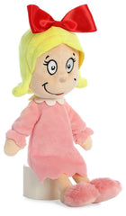 Aurora Whimsical Dr. Seuss Cindy Lou Who multicolor plush for storytelling.