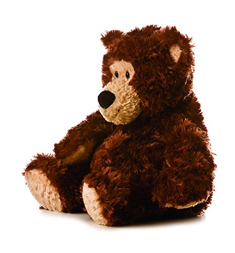 Aurora World 12inch brown bear plush perfect for cuddly playtime.