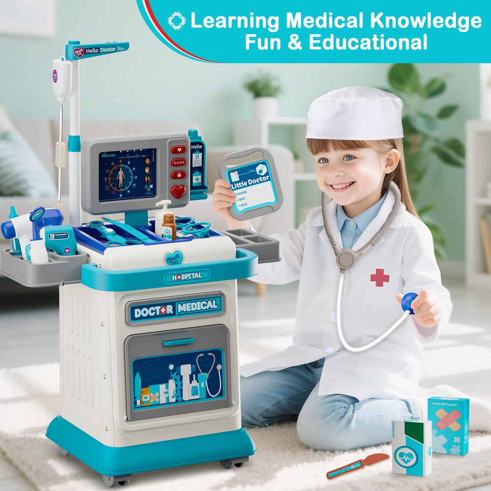 AuroTops doctor kit dress-up costumes for role-play fun