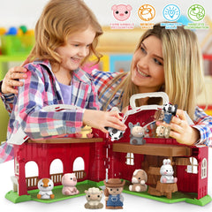 AuroTops farm playset handheld design ideal for on-the-go learning