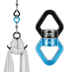 AusKit silent ball bearing swivel reduces noise during rotation