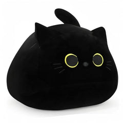 Auspicious Beginning black cat plush gift idea for kids and adults