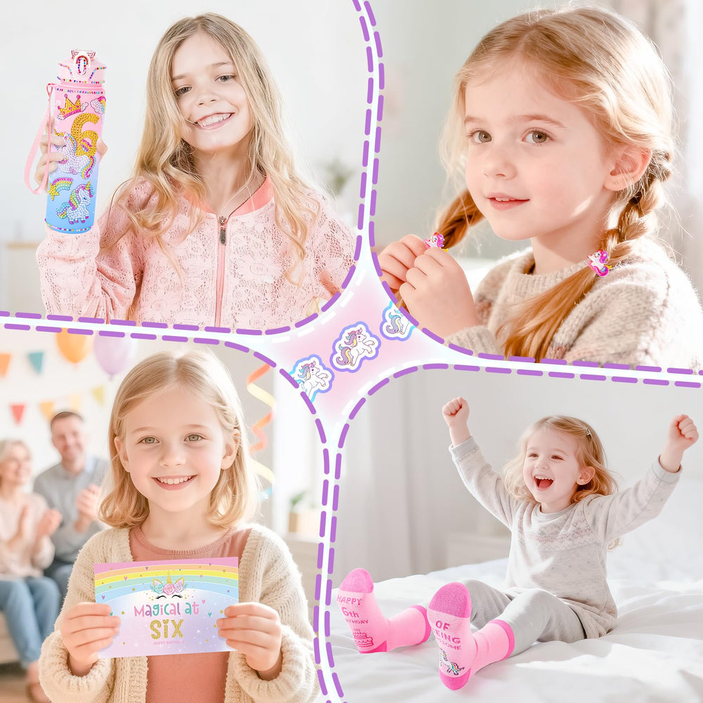 Auspicious Beginning unicorn dress-up accessories inspire imaginative play.