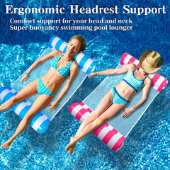 Auspicious Rain 3-pack upgraded water floats with quick inflation and deflation for travel