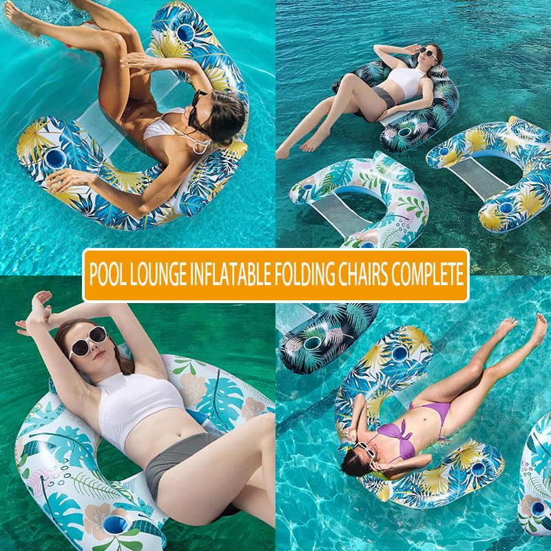 Auspicious Rain tropical-print pool floats add style to pool parties
