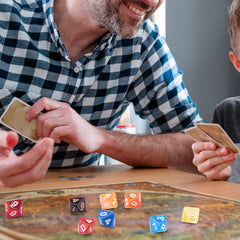 AUSTOR D10 dice showcase waterproof, oxidation-resistant durability.