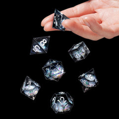 AUSTOR seven-die DND set from D4 to D20 for versatile sessions