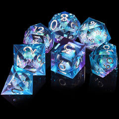 AUSTOR eco-friendly, non-toxic resin dice with sturdy rolling feel.