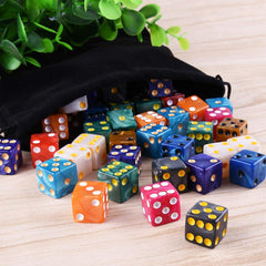 Eco-friendly acrylic material used by AUSTOR for durable dice.