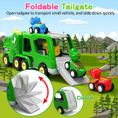 AUTGA Ceratosaurus mini pull-back car for tactile fun and dexterity.