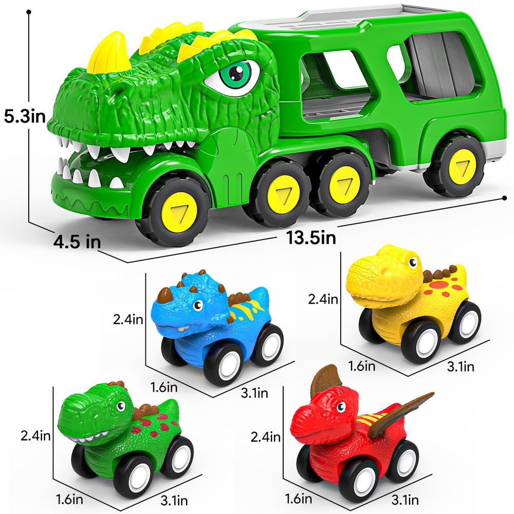 AUTGA Pterosaur mini pull-back car for fast action and portability.