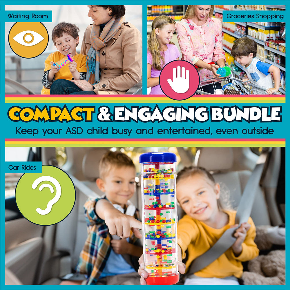 Autism & Prosperity all-around toy set offers versatile sensory options.