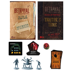 Avalon Hill Betrayal Neibolt House room tiles guide immersive exploration.
