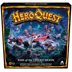 Avalon Hill HeroQuest Rise of the Dread Moon miniatures for immersive combat scenes