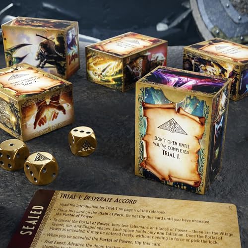 Avalon Hill Talisman Alliances places of power image emphasizes focal locations.
