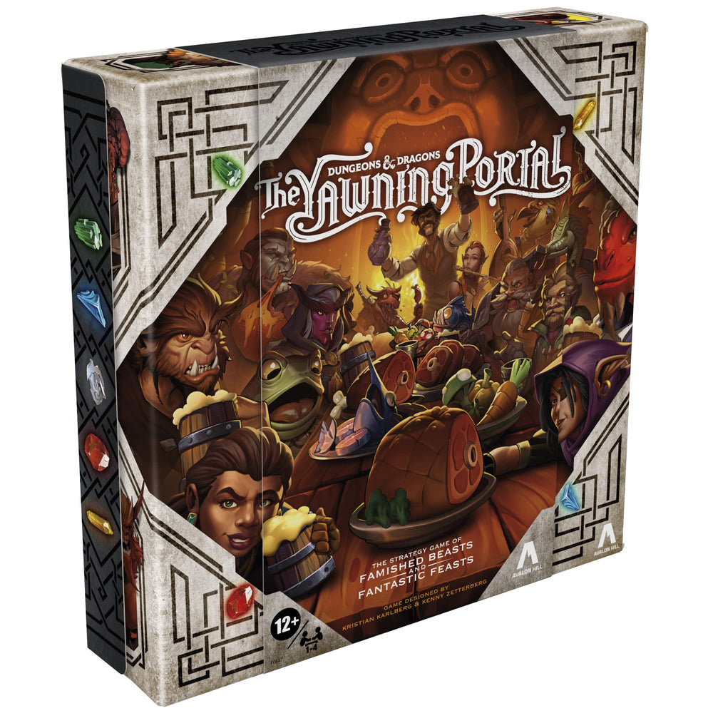 Avalon Hill Yawning Portal food tokens illustrate meals for quick matching and scoring.