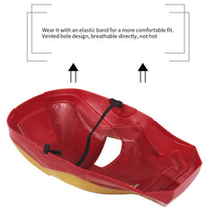 Avazera Golden superhero mask - print detail with sharp edges and durable color.