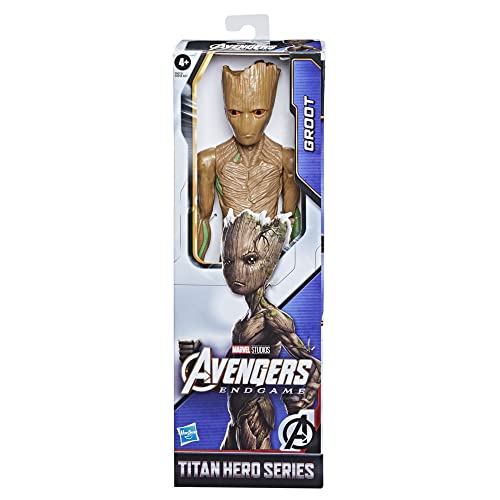 The AVN Titan Hero Groot close-up details show sculpt and texture.