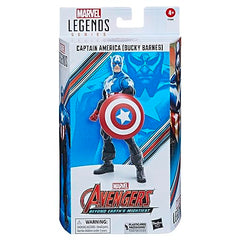 Avengers Captain America (Bucky Barnes) 15cm figurine in action pose for dramatic display